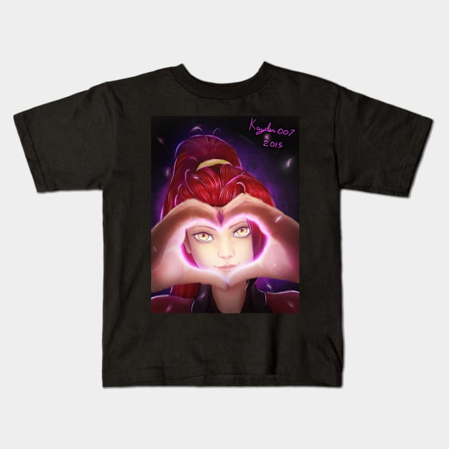 Heart Kids T-Shirt by FinalKayden